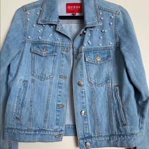 Guess Embellished Denim Jacket